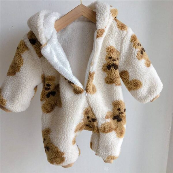 Combinaison bébé ours cintre