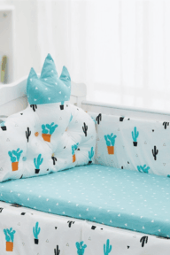 tour de lit lit bébé - cactus