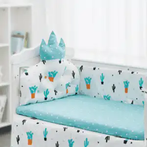 tour de lit lit bébé - cactus