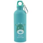 Bouteille isotherme en acier inox + couvercle polypropylène – 500 ml - Cerf