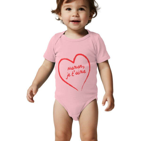 Je t aime maman rose bebe