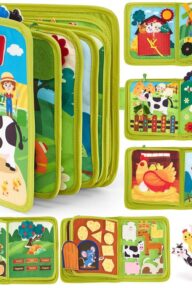 Livre tissu Montessori