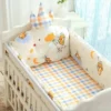 Tour de Lit Royal — Pare-Chocs Doux, Motifs Variés, Cocon Apaisant - Tigre