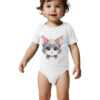 Body bébé Art Fantaisie - à manches courtes - Petit Chaton