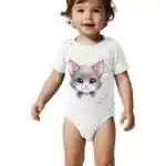 Body bébé Art Fantaisie - à manches courtes