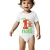 Body bébé Pour Noel - à manches courtes - 1er Noel graçon