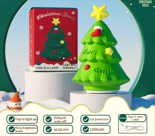 Veilleuse de Noël – Lumière douce pour enfants et décoration veilleuse de Noël_lumiere_douce