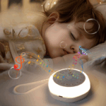 Boite à musique - Aide au Sommeil avec 27 Sons & Veilleuse 8 Couleurs (Rechargeable)