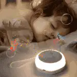 Boite à musique - Aide au Sommeil avec 27 Sons & Veilleuse 8 Couleurs (Rechargeable)