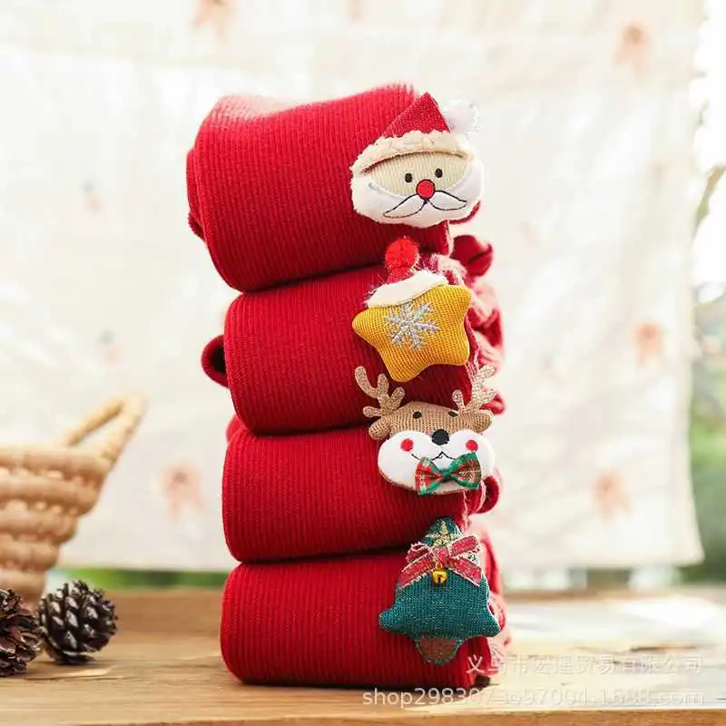 Collant de Noël - Un style festif et adorable - Image 2