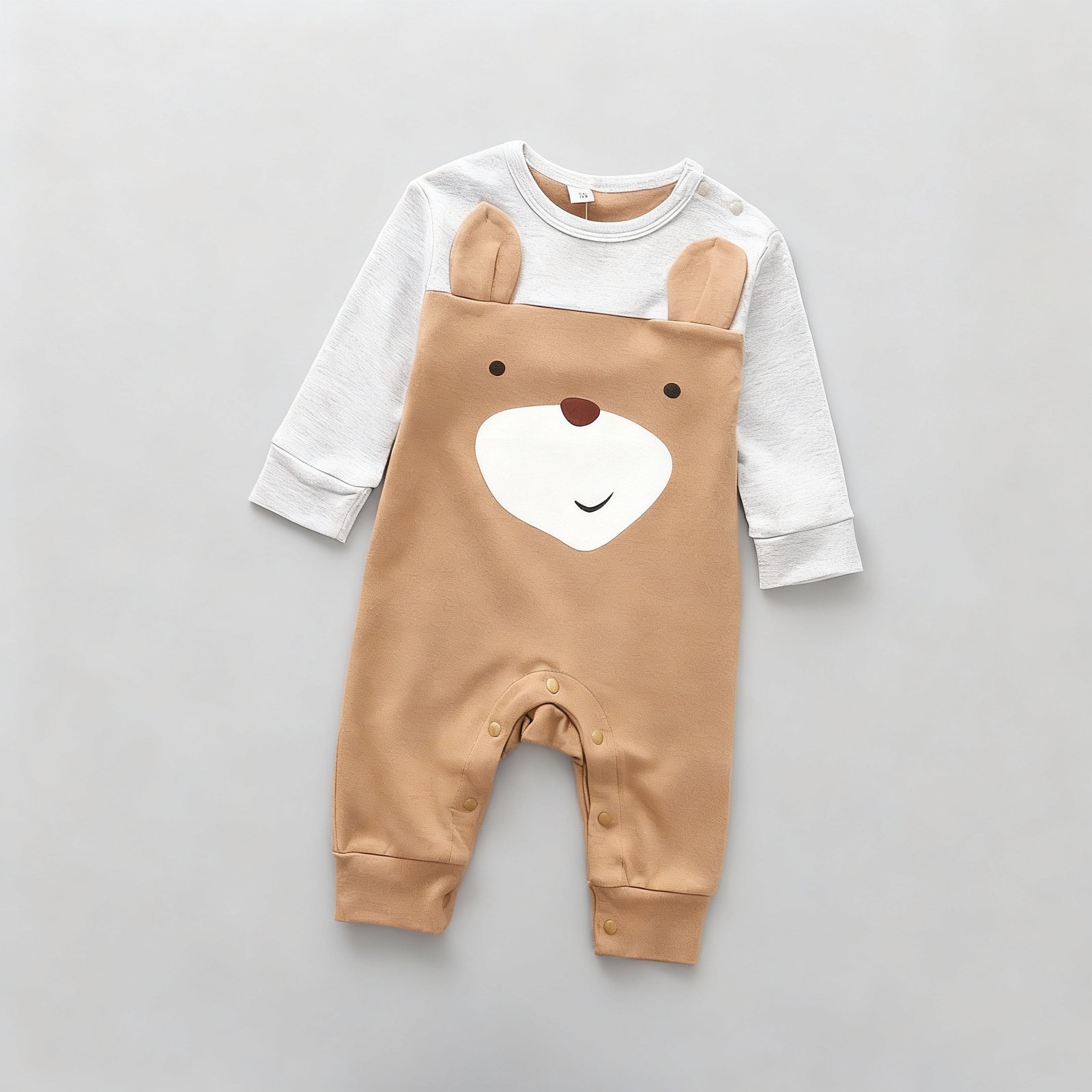 Barboteuse Manches Longues ourson