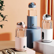 Chauffe‑biberon sans fil portable 3 couleurs – chauffe‑biberon nomade