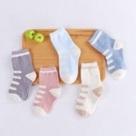 Chaussettes bébé coton respirant motifs cartoon