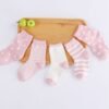 Chaussettes Bébé Coton Respirant – Motifs Cartoon – Unisexe – 0 à 8 Ans - Rose