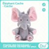 peluche éléphantcache cache