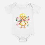 Body bébé Paques - à manches courtes - Poussin