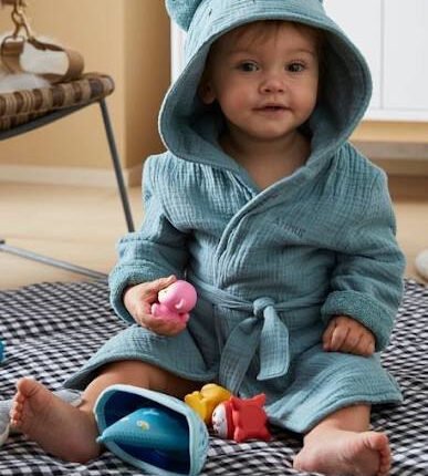 peignoir bébé
