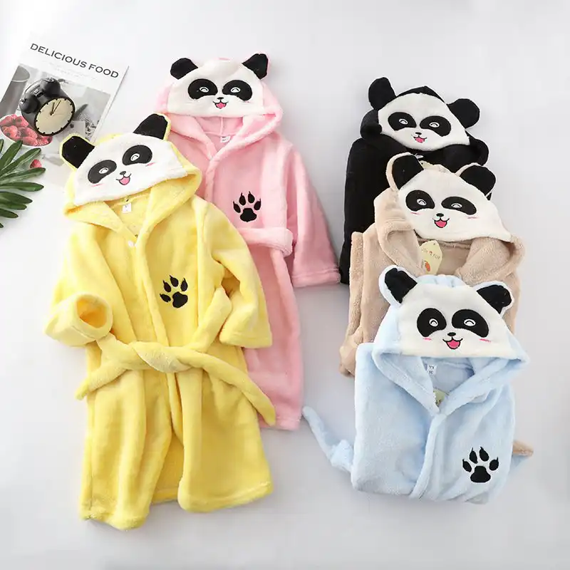 Sortie de bain enfant coton absorbant
