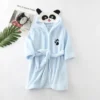 Peignoir de Bain – Peignoir Enfant Coton Doux - Bleu
