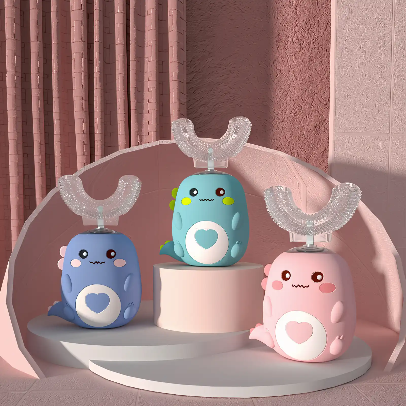 Fun and effective 360° children's toothbrush