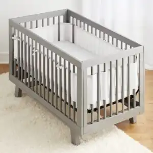 tour de lit bébé respirant
