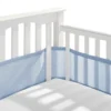 Tour de Lit Bébé Respirant 3D — Anti-Choc, Lavable, Motifs au Choix - Bleu