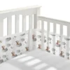 Tour de Lit Bébé Respirant 3D — Anti-Choc, Lavable, Motifs au Choix - Oursons