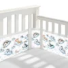 Tour de Lit Bébé Respirant 3D — Anti-Choc, Lavable, Motifs au Choix - Sur un Nuage