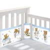 Tour de Lit Bébé Respirant 3D — Anti-Choc, Lavable, Motifs au Choix - Teddy Bear