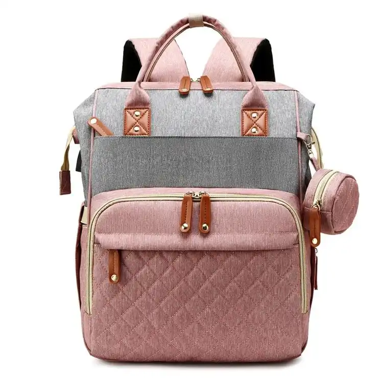 Sac à langer à dos – Grande Capacité Matelassé