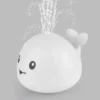 Baleine de Bain Lumineuse Bébé — Fontaine d'Eau & Lumières Colorées - Blanc