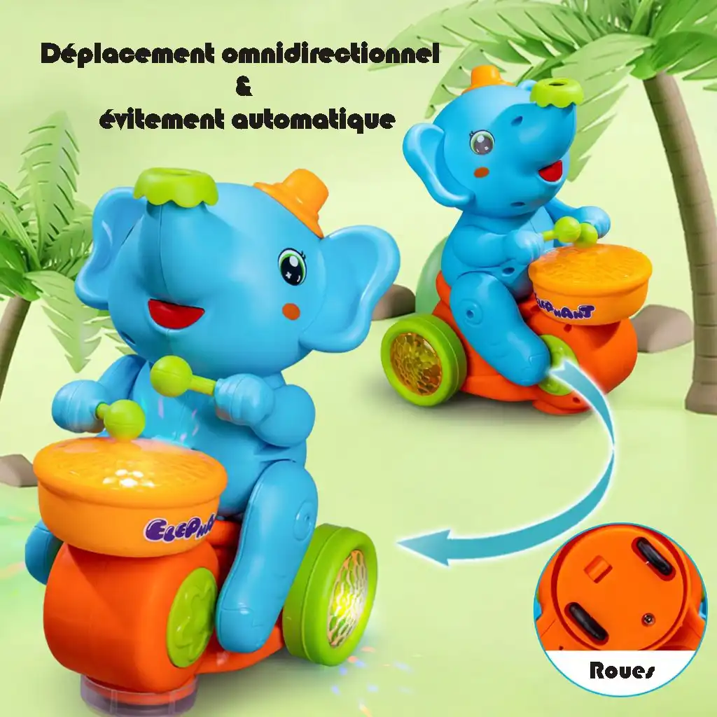child obstacle avoidance toy