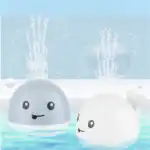 Baleine de Bain Lumineuse Bébé — Fontaine d'Eau & Lumières Colorées