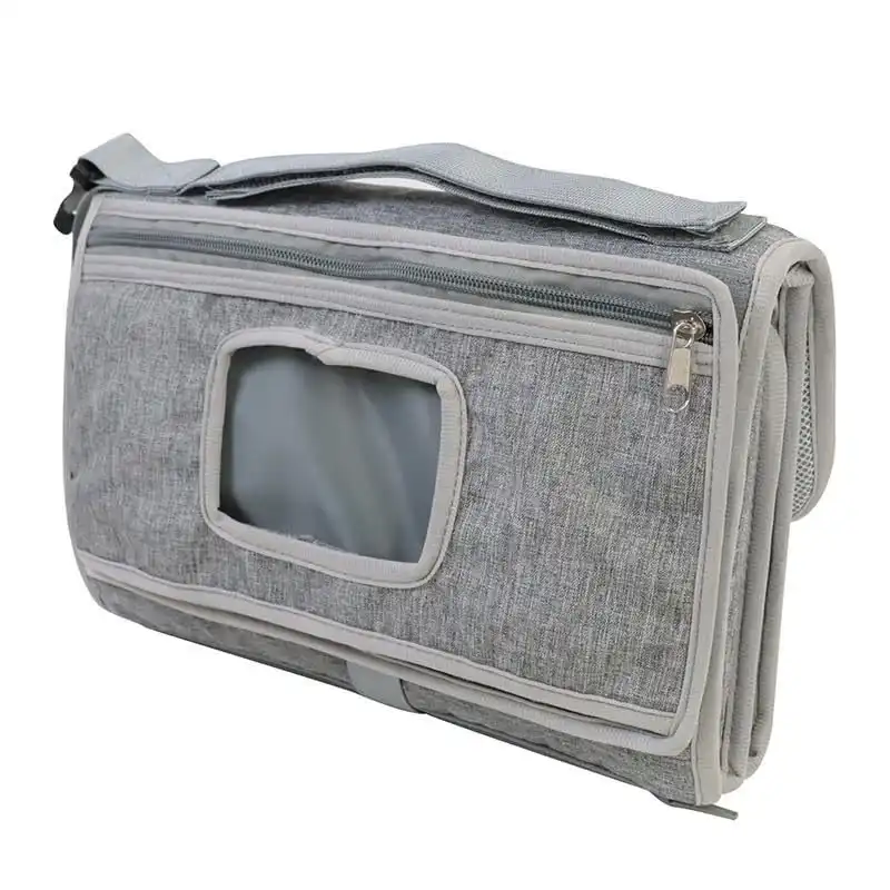 grey changing bag