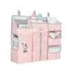 Organisateur Lit Bébé Suspendu 7 Compartiments — 3 Modules Séparables - Rose