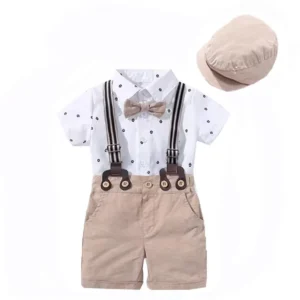 barboteuse bébé garçon gentleman - voiliers