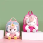 Unicorn Plush Toddler Backpack 3D — Light & Breathable