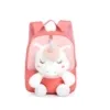 Sac à Dos Maternelle Licorne Peluche 3D — Léger et Respirant - Orange Clair