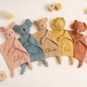 Doudou personnalisé brodé prénom - group