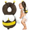 Cojín Anticaídas para Bebé — Protección de Cabeza y Espalda para Aprender a Caminar, 8 Modelos - Abeja